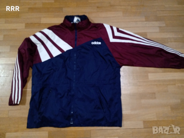 Adidas яке с качулка водоустойчиво и против вятър размер 2XL, снимка 2 - Якета - 53112883