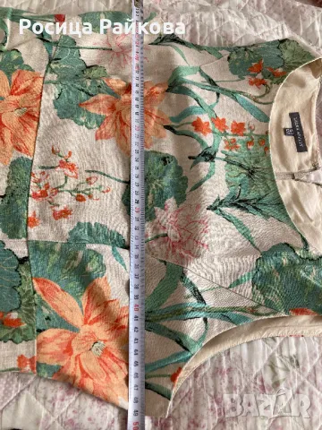 Ленена рокля Laura Ashley, 42 размер, снимка 5 - Рокли - 50372845