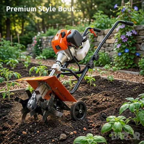 Бензинова мотофреза, снимка 2 - Градинска техника - 53947670