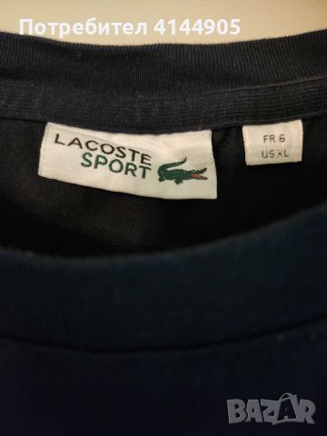 Мъжка тениска LACOSTE, снимка 2 - Тениски - 46444744