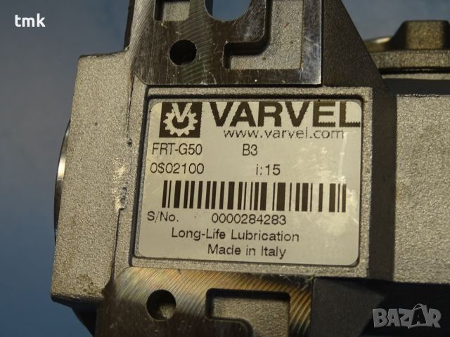 Редуктор червячен VARVEL FRT-G50 worm gear reducer 1:15, снимка 4 - Резервни части за машини - 45337420