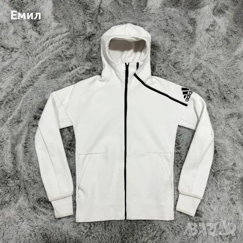 Оригинален суитшърт Adidas ZNE Fast Release Hoodie, Размер XS, снимка 2 - Суичъри - 47453654