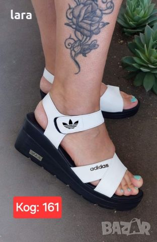 дамски сандали adidas ❤️‍🔥🖤❤️‍🔥, снимка 1 - Сандали - 46249145