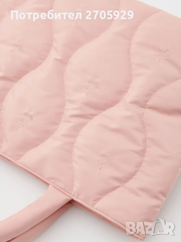 Reserved капитонирана голяма чанта, снимка 4 - Чанти - 53191534