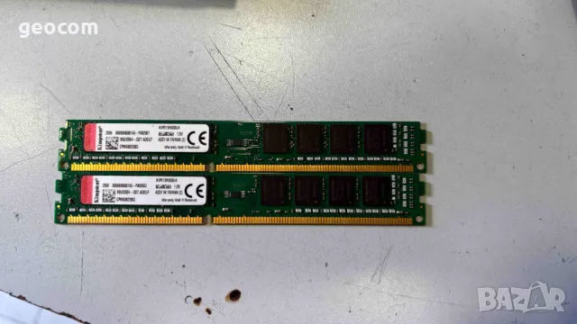 8GB (2x4GB) DDR3 Kingston PC3-10600U (1600Mhz,CL-9,КИТ)
