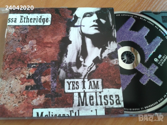 Melissa Etheridge – Yes I Am оригинален US диск