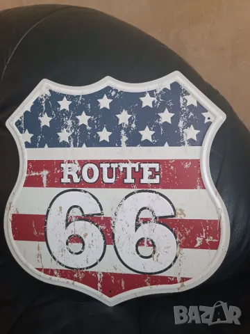 ROUTE 66-метална табела, снимка 7 - Декорация за дома - 47340208