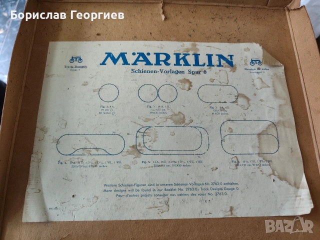 Механична играчка влак влакче Германия Marklin 880/2, снимка 3 - Колекции - 53958340