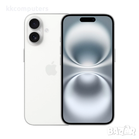 ЧАСТИ ЗА Смартфон GSM APPLE IPHONE 16 WHITE 6.10 ", 256 GB, RAM 8 GB, 48+12 MP, 5G 