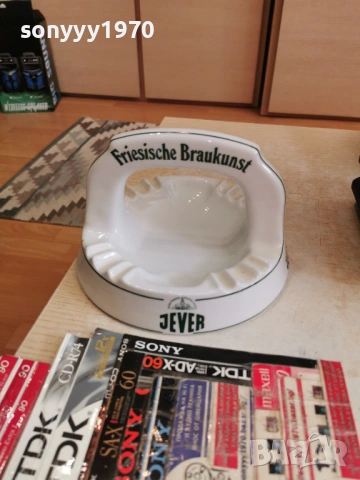 JEVER-ГОЛЯМ ПЕПЕЛНИК ОТ ГЕРМАНИЯ 0404261700LCHERY1, снимка 4 - Антикварни и старинни предмети - 54090729