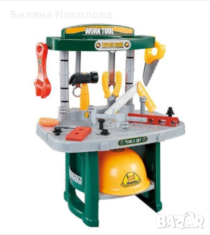 Маса с инструменти,36 части, снимка 5 - Играчки за стая - 52579285