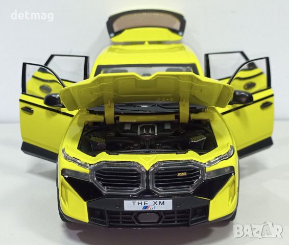 Метална количка BMW XM МАЩАБ 1/24 ПУШЕЩА., снимка 5 - Колекции - 45729001