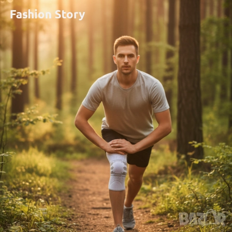 Ортопедична поддръжка за коляно VBOSI NO:7781B – стабилност, комфорт и защита при движение, снимка 4 - Спортна екипировка - 52394500