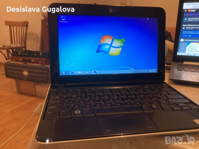 Лаптоп Dell inspiron mini 1012 , снимка 3 - Лаптопи за дома - 52542316