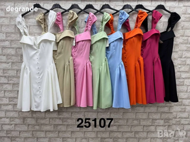 Елегантна дамска рокля ИЗБОР НА ЦВЕТОВЕ , снимка 6 - Рокли - 51268531