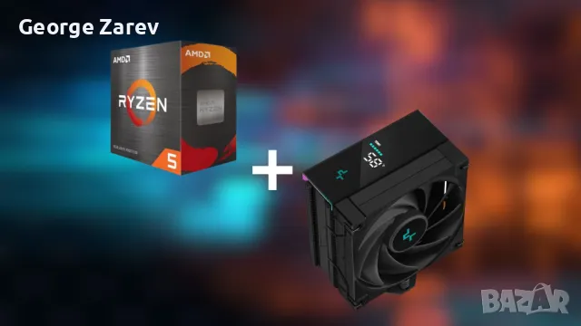 Ryzen 5 5500 + DeepCool AK400 DIGITAL 179.99 лв, снимка 1 - Други - 47316497