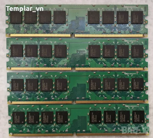 Mushkin 2x2 DDR2 1066 at 1129 / SWISSBIT 4x2 DDR2 800 at 1000 //  OCZ Reaper 2gb 1066, снимка 6 - RAM памет - 25548086