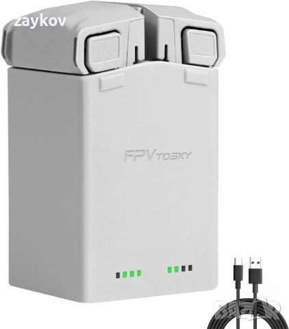 FPVtosky Mini 4 Pro зарядни устройства за DJI Mini 3 / Mini 3 Pro/ Mini 4 Pro аксесоари, снимка 3 - Друга електроника - 45210987