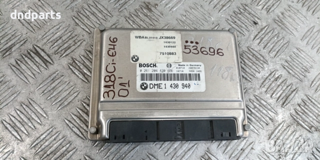 Компютър BMW E46 318Ci 2001г. 0261204420 1430940	