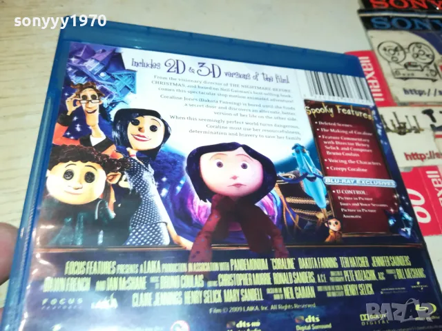 CORALINE BLU-RAY DISC 0105250812, снимка 11 - Blu-Ray филми - 50104387