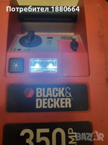 Бустер BLACK DECKER, снимка 2 - Други инструменти - 52460461