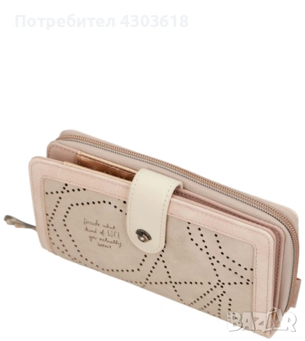 Дамски портфейл Аnekke Studio Nude със RFID защита, снимка 3 - Портфейли, портмонета - 53876229