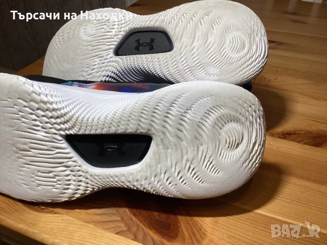 Мъжки маратонки Under Armour Curry Flow 8 Feel Good Flow Tie Dye EU 45 US 11, снимка 8 - Маратонки - 51982536