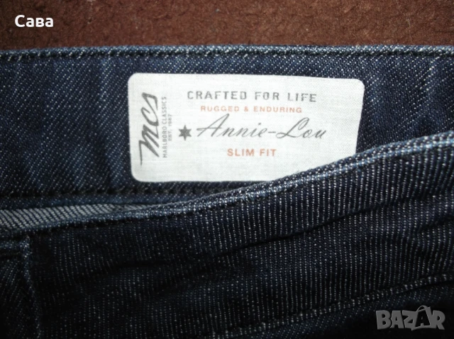 Дънки MARLBORO CLASS.  дамски,М-Л, снимка 4 - Дънки - 50463349