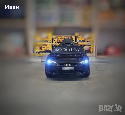 ТОП ЦЕНА!НОВО!Акумулаторна кола AUDI RS E-TRON GT с 12V батерия,EVA ГУМИ,USB, снимка 4 - Електрически играчки - 45427876