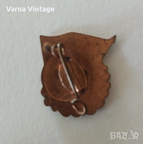 Нагръдна значка за немска младеж (FDJ) - „За отлично познаване на марксистката теория“. бронз. ГДР., снимка 2 - Колекции - 54039954