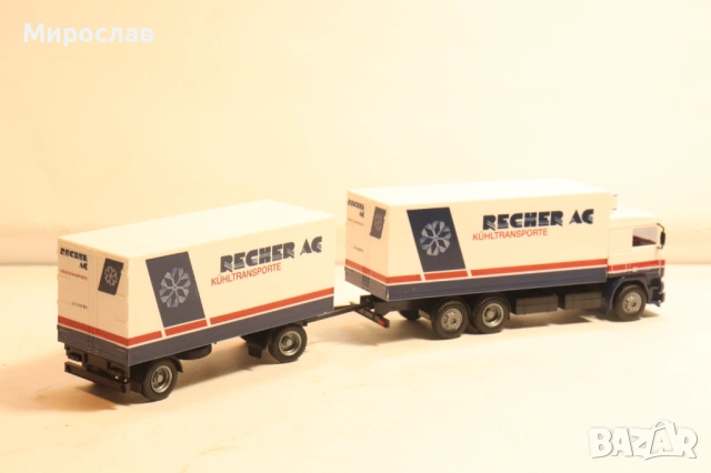 AWM H0 1/87 VOLVO THERMO КОЛИЧКА TIR КАМИОН МОДЕЛ, снимка 9 - Колекции - 54212021