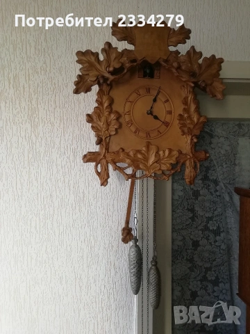 Стар часовник ,,Шварцвалд-кукувица", N:2 часовник с метростанция, снимка 3 - Антикварни и старинни предмети - 53137153