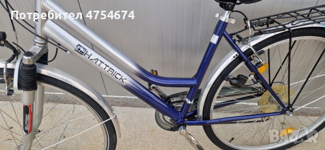 Дамски велосипед Hattrick колело 28", снимка 12 - Велосипеди - 53763953