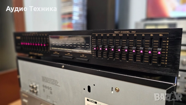 Teac EQA-6 графичен еквалайзер, снимка 2 - Еквалайзери - 53625148