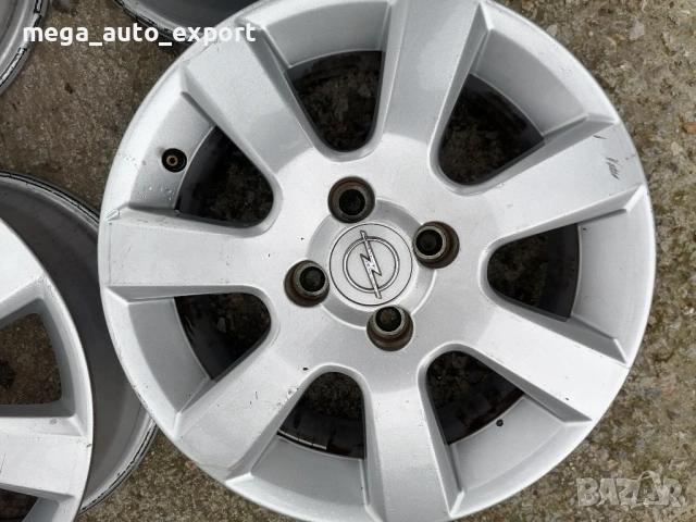 4 бр. джанти за Opel 4X 100 mm 15 цола, снимка 4 - Гуми и джанти - 53806878