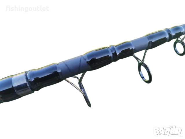 Топ шарански комплект - два телекарпа , две макари с 17лагера и корда, снимка 9 - Въдици - 51749415