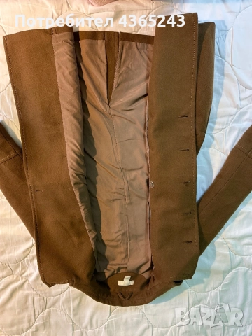 Дамско зимно кафяво официално палто размер 38/ М, снимка 7 - Палта, манта - 52617693