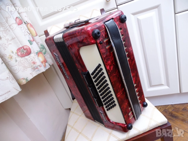 Акордеон Велтмайстер Стела 60 баса, снимка 11 - Акордеони - 51911397