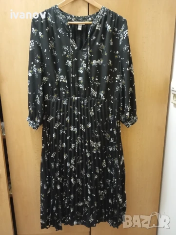 Дамска рокля H&M Eur 44, снимка 2 - Рокли - 50504196