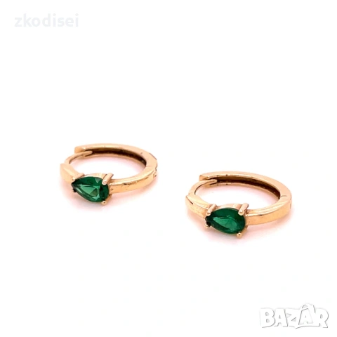 Златни обеци 2,20гр. 14кр. проба:585 модел:38181-6