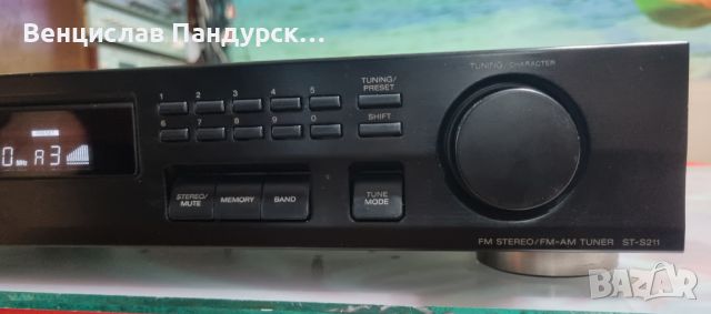 Stereo Tuner Sony ST - S211, снимка 2 - Ресийвъри, усилватели, смесителни пултове - 46485668