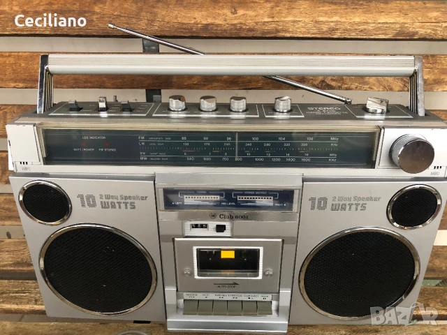 радиокасетофон  Club 6001(Germany), снимка 7 - Радиокасетофони, транзистори - 53247648