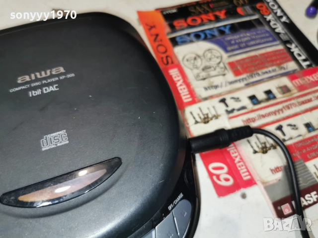 AIWA XP-205 CD WALKMAN-ВНОС SWISS 2112251749, снимка 8 - CD дискове - 52867709