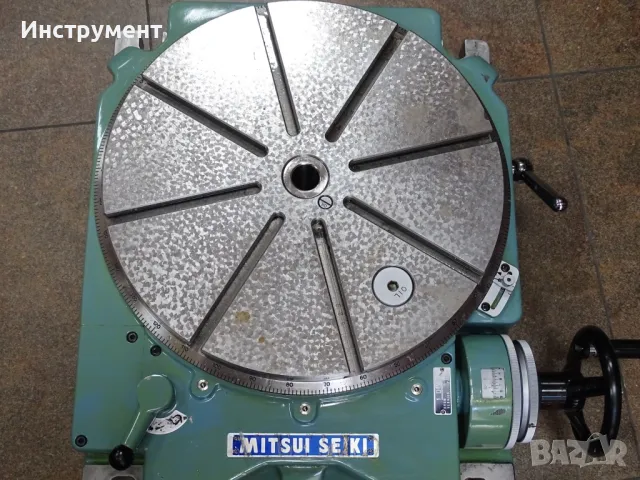 Въртяща маса MITSUI SEIKI JC3MA Precision Rotary Table Ф350mm, снимка 11 - Резервни части за машини - 47190874