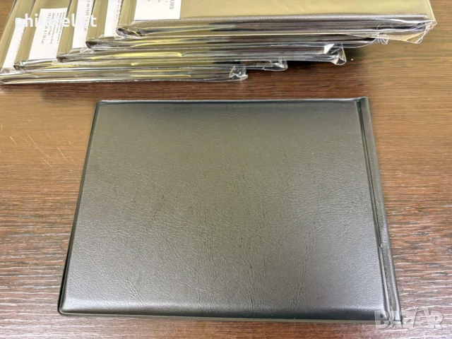 Класьор ELEGANT за 240 монети до 29 мм с 10 листа , черен , снимка 2 - Нумизматика и бонистика - 51360131