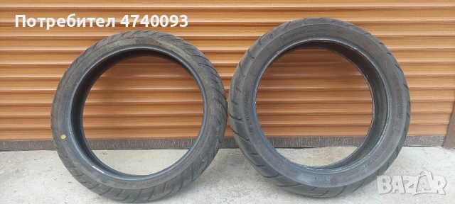 Продавам гуми за мотор 160/70/17 и 120/70/17, снимка 5 - Гуми и джанти - 53860377