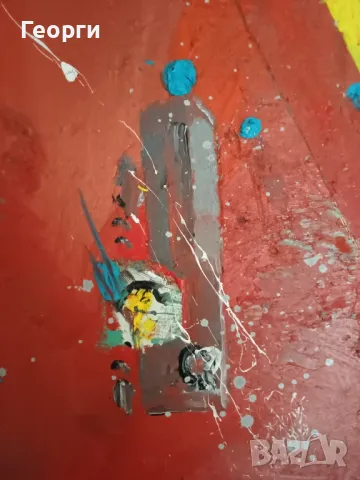 Картина масло и акрил