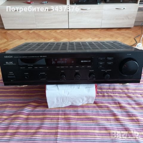 Ресийвер DENON DRA-385RD, снимка 1 - Ресийвъри, усилватели, смесителни пултове - 46660785