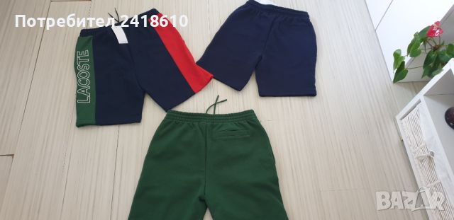 Lacoste Cotton Regular Fit Mens Size 3 - S 2 - XS НОВО! ОРИГИНАЛ! Мъжки Къси Панталони!, снимка 9 - Къси панталони - 45195393