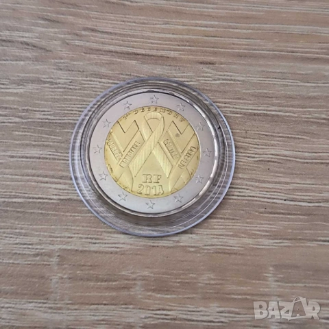 Франция 2 евро 2014 Борба със спин